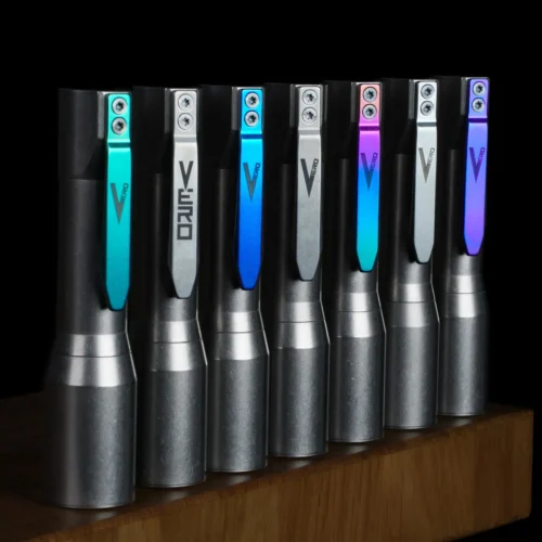 Vero Engineering Photon Flashlight Full Titanium