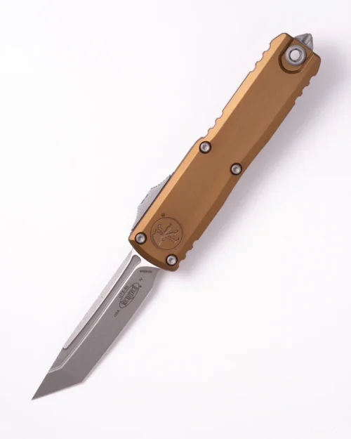 Microtech UTX-85 12334-10APTA Apocalyptic Tanto Tan Aluminum Gen 4
