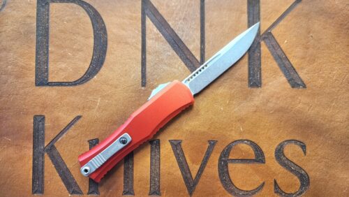 Microtech Hera 2 Mini 1703M-10RD Stonewash S/E Red Chassis