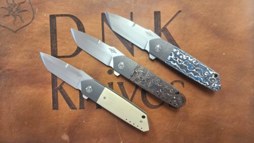 Mechforce × Peter Carey Roadster Carbon Fiber Satin M390 Tanto Blade