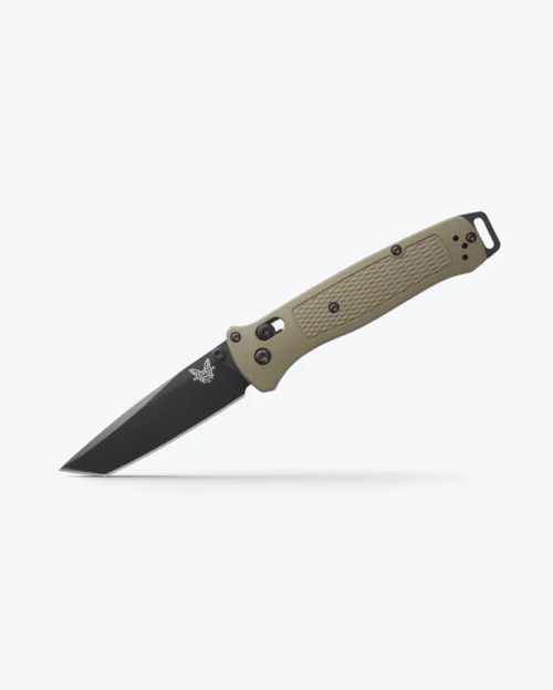 Benchmade Bailout 537BK-06 AXIS Lock Graphite Black Cerakote Tanto S30V Ranger Green Grivory