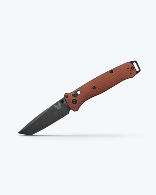 Benchmade Bailout 537BK-07 AXIS Lock Black Battlewash Tanto Magnacut Burnt Copper Aluminum Handles