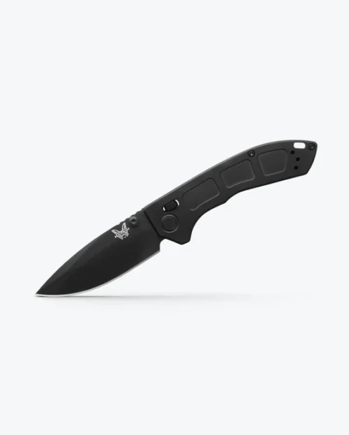 Benchmade 743BK-01 Mini Narrows Axis Lock Black DLC 20CV Black DLC Titanium Handles and Hardware