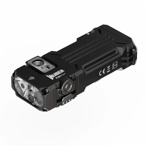 Wuben X2 Pro+ Magnetic EDC Flashlight, 1500 Lumen Rechargeable Flat-Body Design
