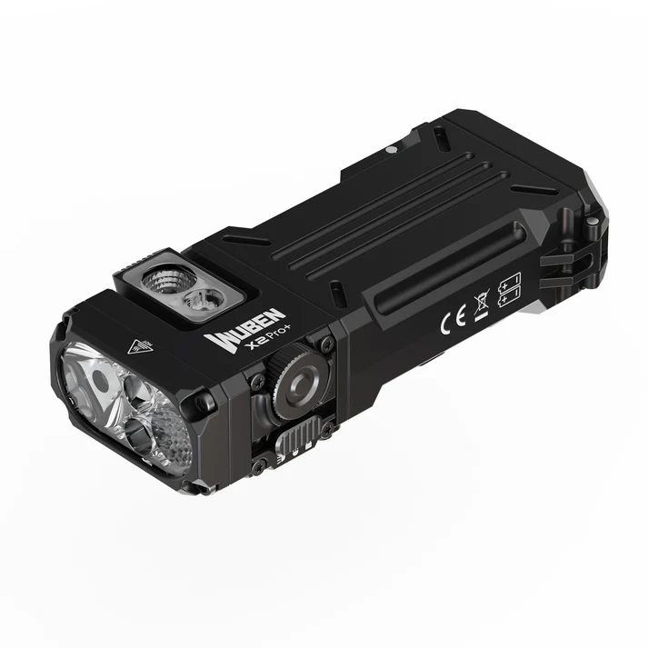 Wuben X2 Pro+ Magnetic EDC Flashlight, 1500 Lumen Rechargeable Flat-Body Design Wuben X2 Pro+ Magnetic EDC Flashlight, 1500 Lumen Rechargeable Flat-Body Design