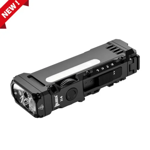 Wuben X4 Compact Multi-Function Flashlight, 1500 Lumen Rechargeable EDC