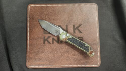 Microtech 1136-1OBS L.U.D.T. Gen III Outbreak Automatic Knife, Apocalyptic M390MK Tanto Blade & Outbreak Aluminum Handle