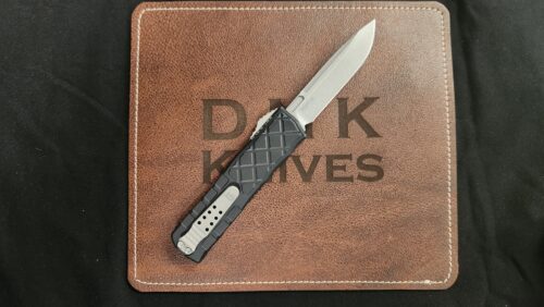 Guardian Tactical 16-3511 Apex EDC OTF Automatic Knife, Black Aluminum Handle & Stonewashed MagnaCut Blade