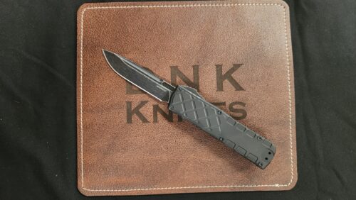 Guardian Tactical 16-3611 Apex EDC OTF Automatic Knife, Dark Stonewash MagnaMax Blade & Black Aluminum Handle