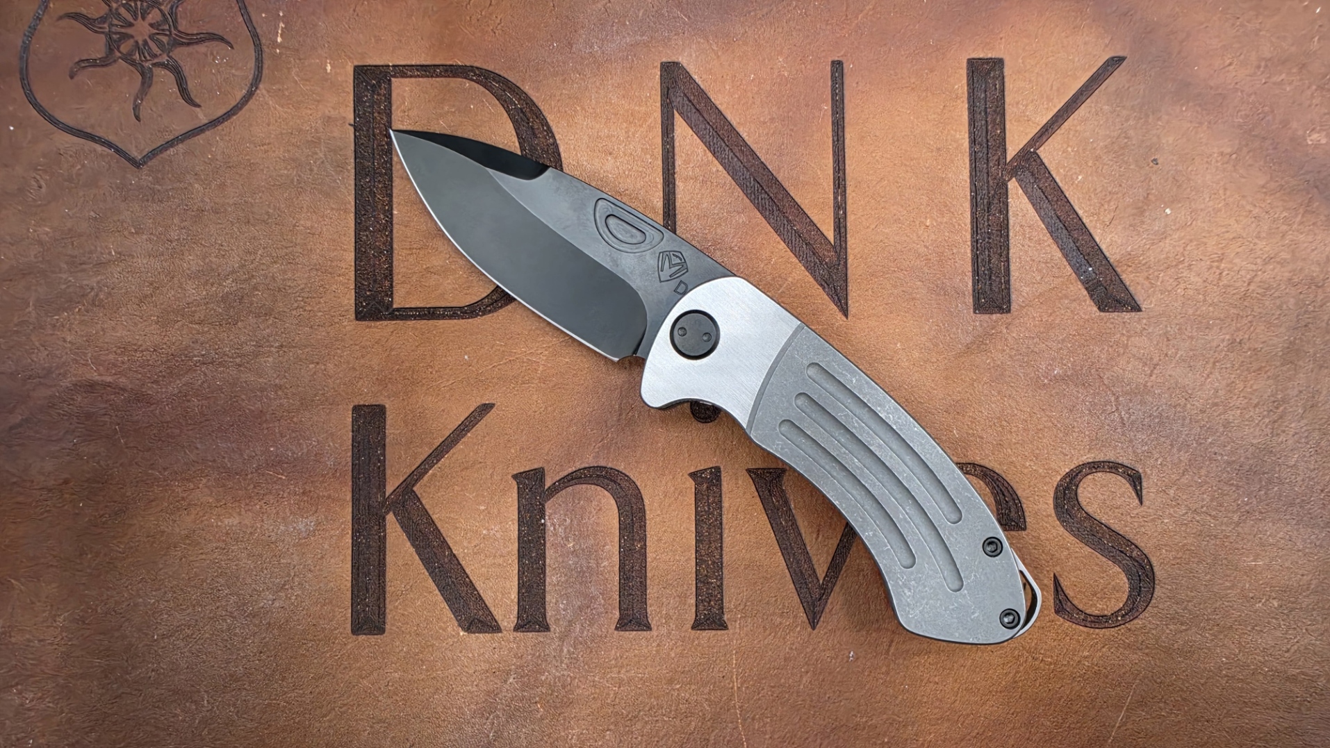 Medford Theseus DLC D2 Blade Tumbled Ti Frame Preowned Medford Theseus DLC D2 Blade Tumbled Ti Frame Preowned
