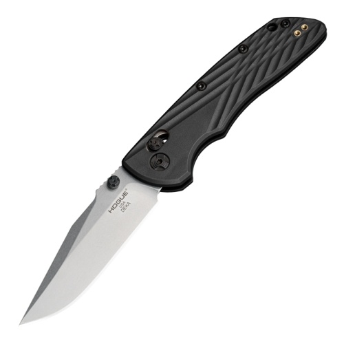 Hogue Deka 24379 Deka Tumbled Magnacut Clip Point Black Polymer