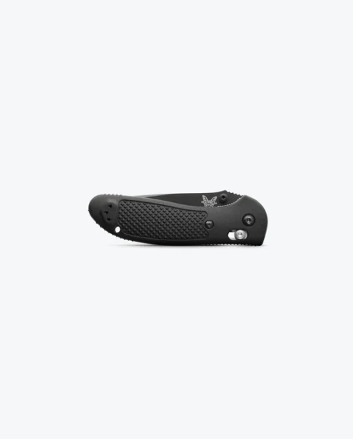 Benchmade 551SBK-S30V Griptilian AXIS Lock Folding Knife, Black CPM-S30V Drop Point Combo Blade & Black Grivory Handle