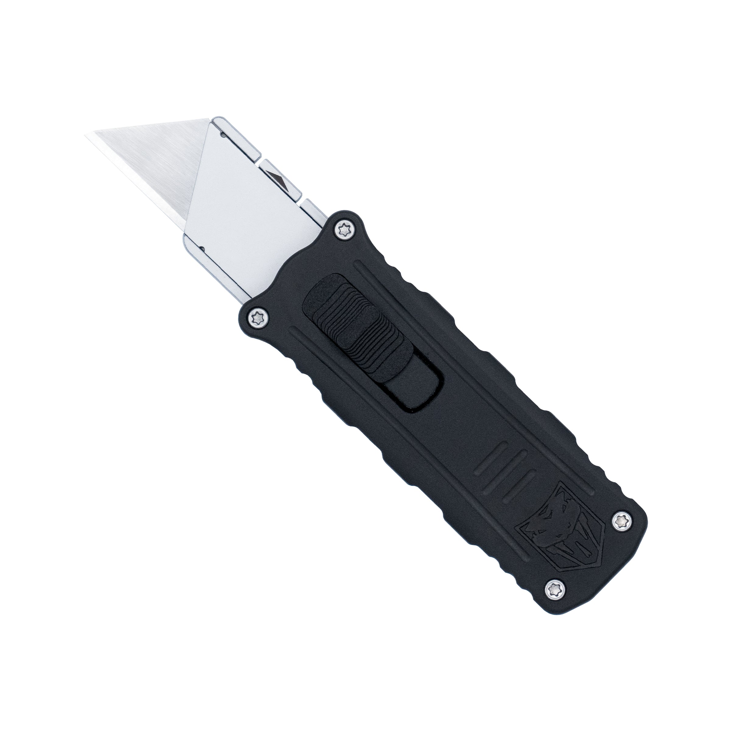 CobraTec OTF Utility Knife Side Button Black CobraTec OTF Utility Knife Side Button Black