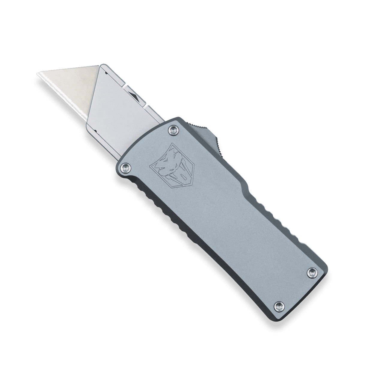 CobraTec OTF Utility Knife, Grey CobraTec OTF Utility Knife, Grey