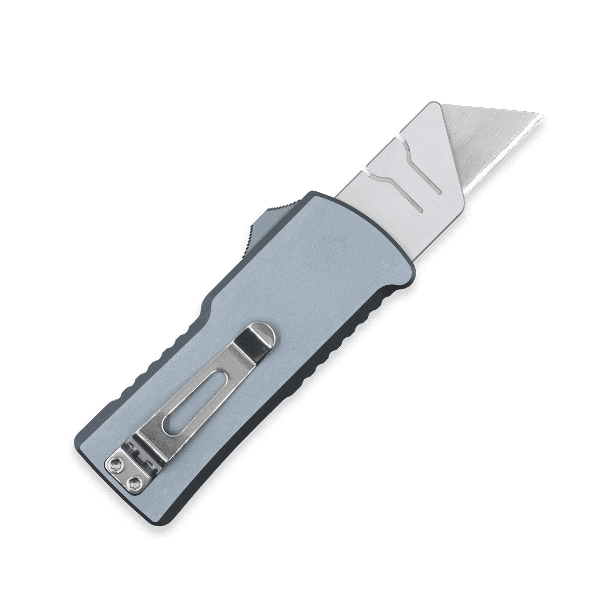 CobraTec OTF Utility Knife, Grey CobraTec OTF Utility Knife, Grey - Image 2