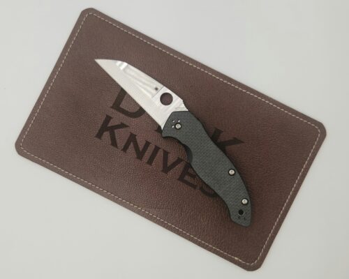 Spyderco Canis C248CFP Pre-Owned Folding Knife, Satin CPM S30V Wharncliffe Blade & Carbon Fiber/G-10 Laminate Handle