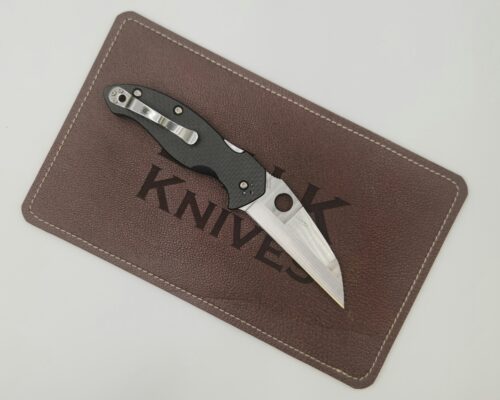 Spyderco Canis C248CFP Pre-Owned Folding Knife, Satin CPM S30V Wharncliffe Blade & Carbon Fiber/G-10 Laminate Handle