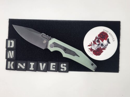 Arcane Design Preytheon Folding Knife – S35VN Blade, Jade G10 Handle – Pre-Owned