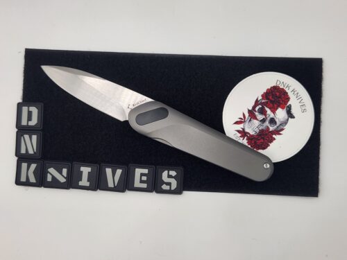 KniClad Ginren K001-1 Folding Knife – S35VN Blade, Titanium Alloy Handle – Pre-Owned