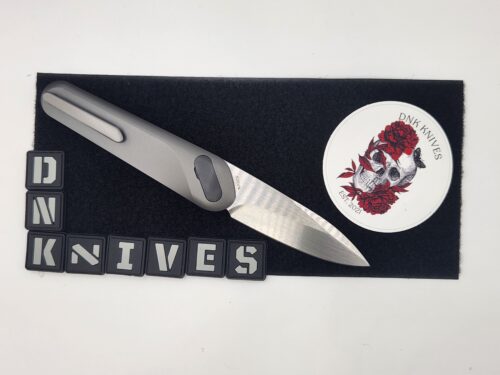 KniClad Ginren K001-1 Folding Knife – S35VN Blade, Titanium Alloy Handle – Pre-Owned