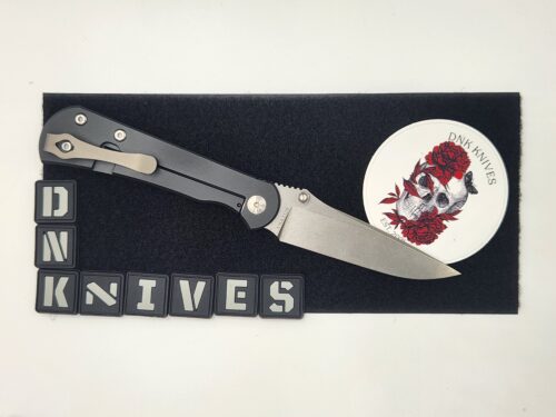 Toor Knives Merchant 2.0 S Folding Knife – 3.75″ CPM S35VN Blade, Black Titanium Handle – Pre-Owned