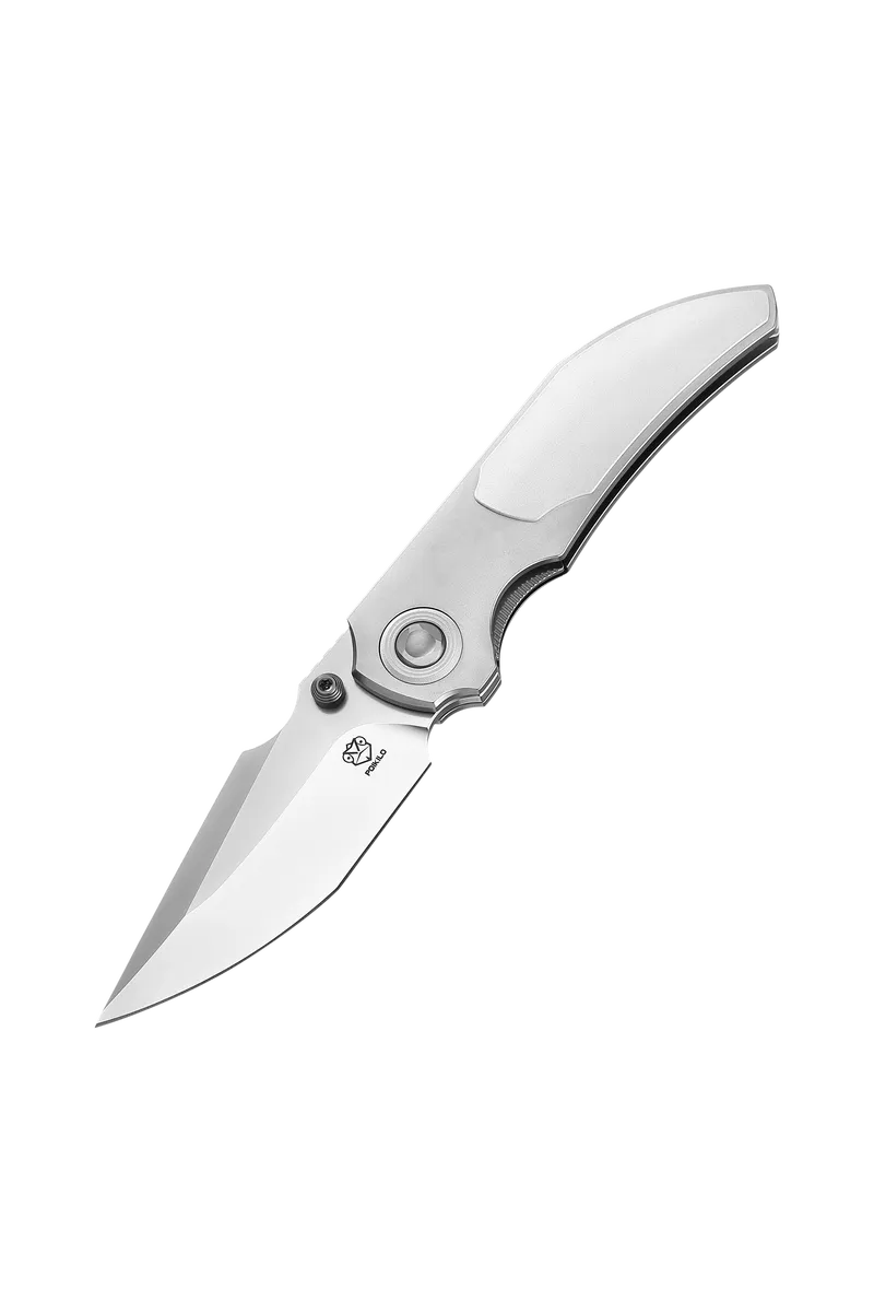 Poikilo Blade CK-Casque STD PSW WHT 1P Folding Knife – 3.30″ M398 Tanto Blade, Pearlescent Stonewash & White Titanium Handle Poikilo Blade CK-Casque STD PSW WHT 1P Folding Knife – 3.30" M398 Tanto Blade, Pearlescent Stonewash & White Titanium Handle